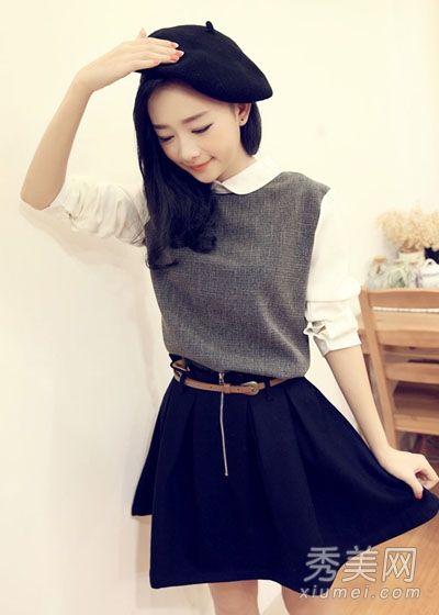 冬春减龄娃娃领完美代言