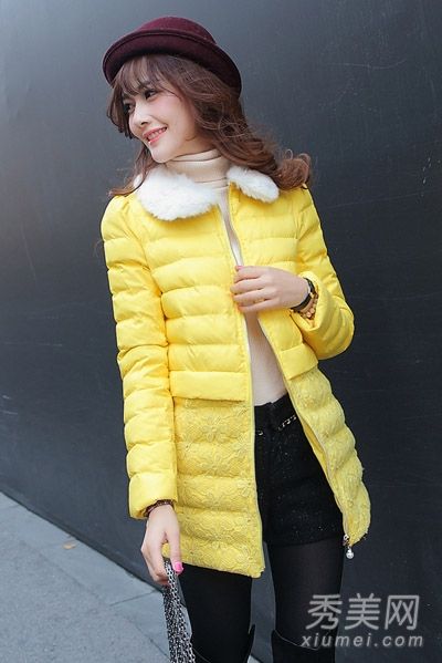 下雪天穿什么糖果色的夹克衫来保暖和保持美丽