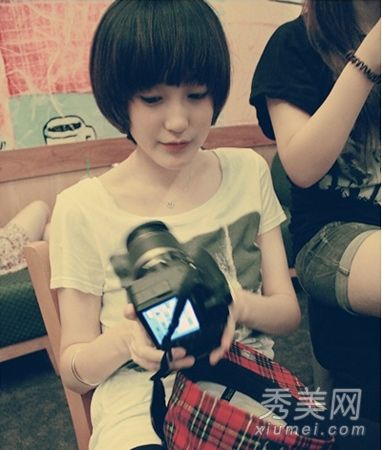 2012最新甜美女孩短发造型