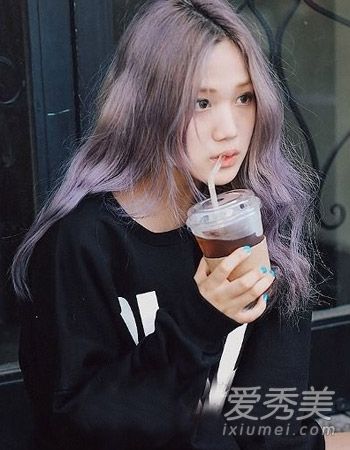 韩式蓬松烫发推荐搭配染发和头发展示