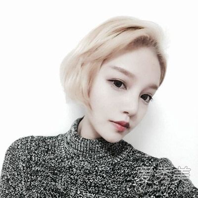 短发染成什么颜色好看10个发型炎热夏季硬颜色