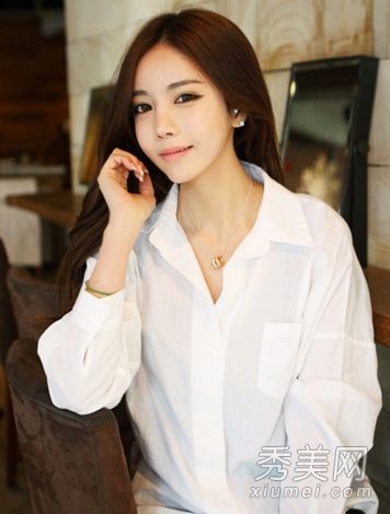 冬天最新的韩国长卷发是减肥的最佳选择。