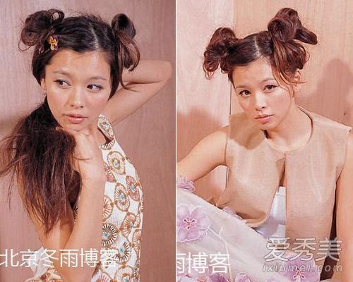 老明星照片:范冰冰比黛西乌兰杀死马特的头发