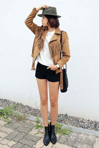 2015秋冬流行款流苏麂皮元素攻击