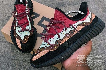 冰淇淋主题yeezy boost 350 v2定制版运动鞋何时及有多少款可供选择