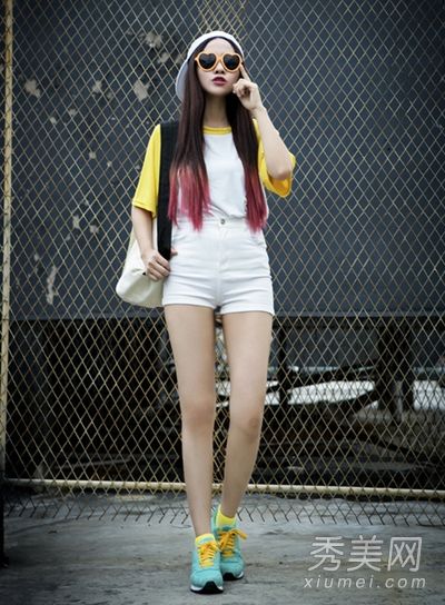 夏季短裤穿帅气的款式，穿高街风格