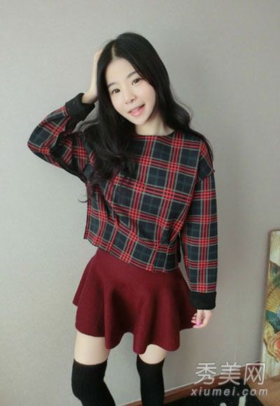 高领背心短裙甜美连衣裙超可爱