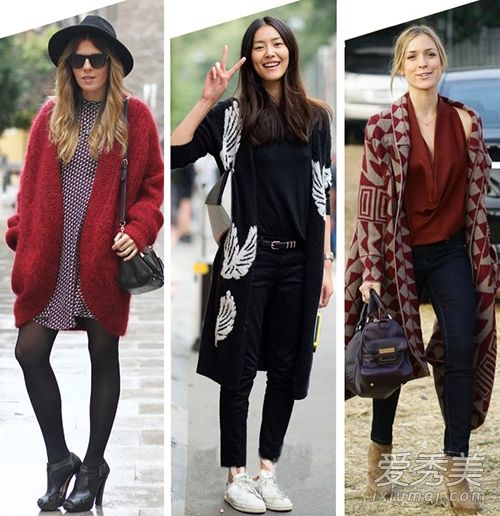 秋季必备单品:针织品搭配图片技巧
