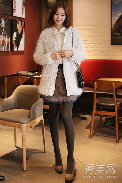 冬季保暖仿皮草外套有8种气质不低