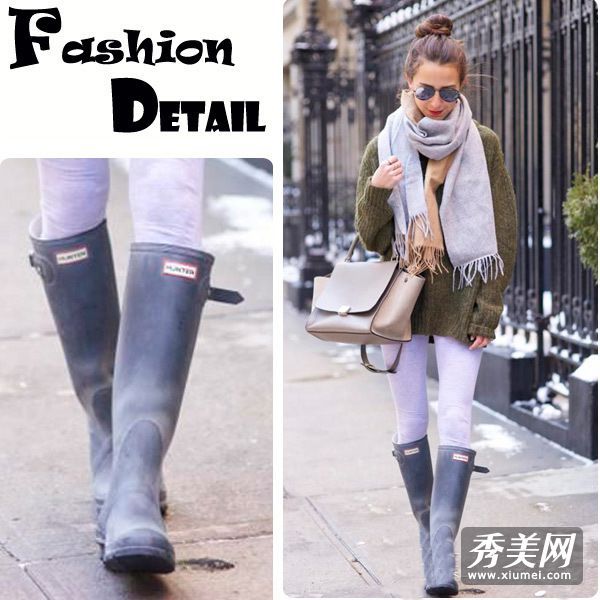戴上围巾!时尚搭配围巾的加分