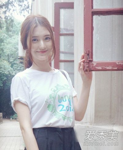 如何成为一个没有长直发的选美皇后!武大校花颜值主键