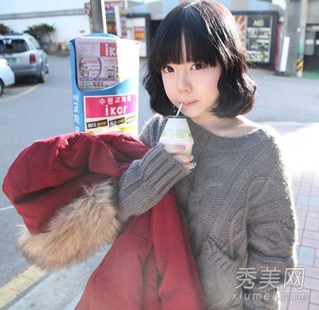 短发是如何受欢迎的热甜韩国短卷发烫发