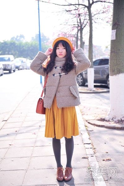 冬季外套有10种不同的组合和款式。