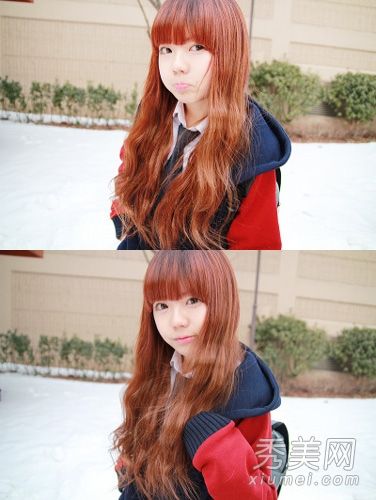 一月特色发色潮流发色时尚百搭