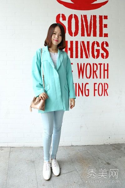 2014韩式搭配外套+鞋子时尚