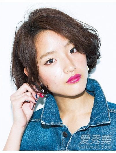 夏季流行发型图片15波头清爽