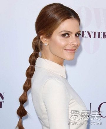 14种发型搭配马尾绑发技巧,摆脱学生的口味