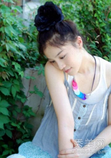 刘翔妻子田歌的老照片显示,肉丸子头非常纯净。