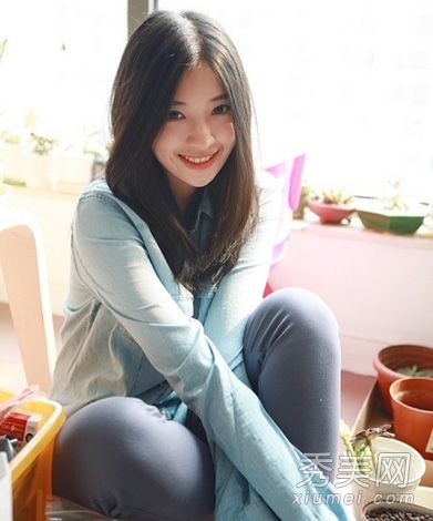 小清新的基本中长发风格升级