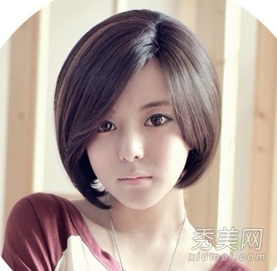 2013年最新的韩式短发风格甜美、时尚、可爱。