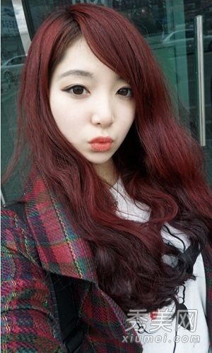 发型塑造美丽潮女范颜色推荐