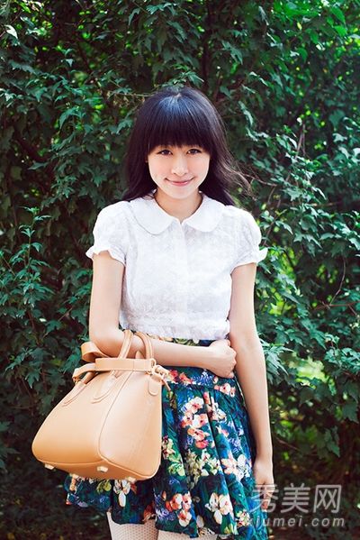 2013年夏天穿雪纺衬衫和裙子穿出九个身体