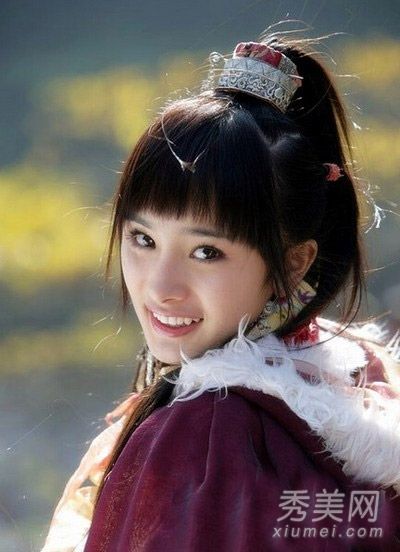 杨蜜、孙俪、赵女演员成名前后发型比较