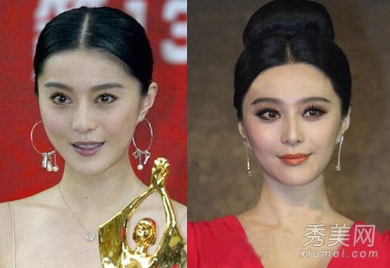 杨蜜、高圆圆和刘亦菲女演员拍摄发型10年历史的老照片
