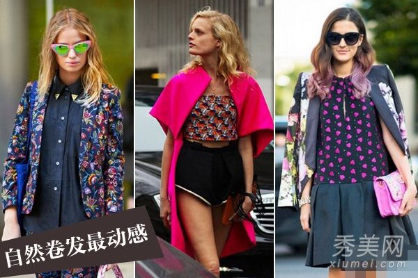 在2013年早春，街头摄影师有7种流行发型。