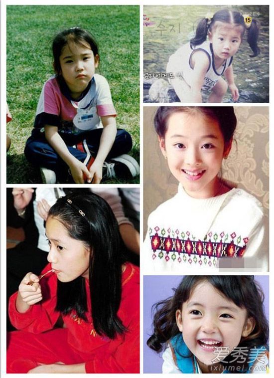 你還懷疑這些韓國女演員從童年到成年都做過整形手術嗎？