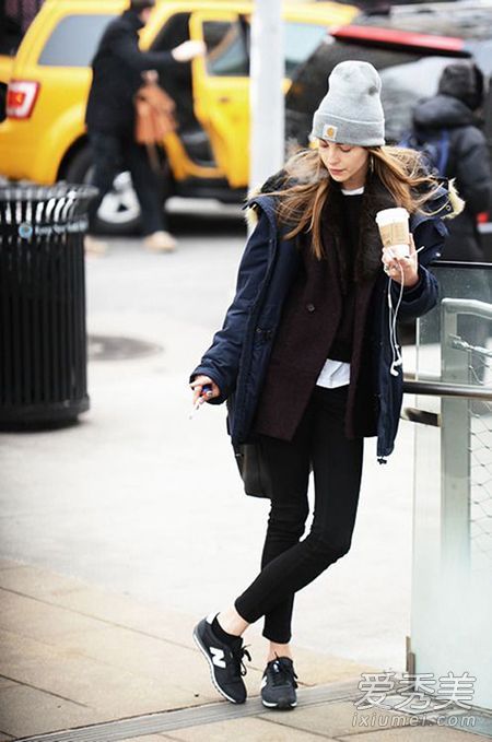 冬天你能搭配紧身牛仔裤吗？