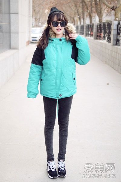 冬季紧身连衣裙棉袄无底裤