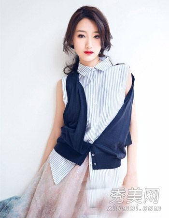 《新神雕》瑞秋·莫莫的发型纯净而充满陈妍希风情