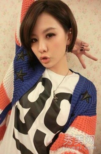 长发VS短发安心亚，台湾美女与丰胸女神，发型库存