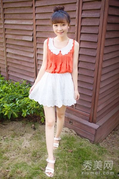 雪纺衬衫有9种不同的款式。