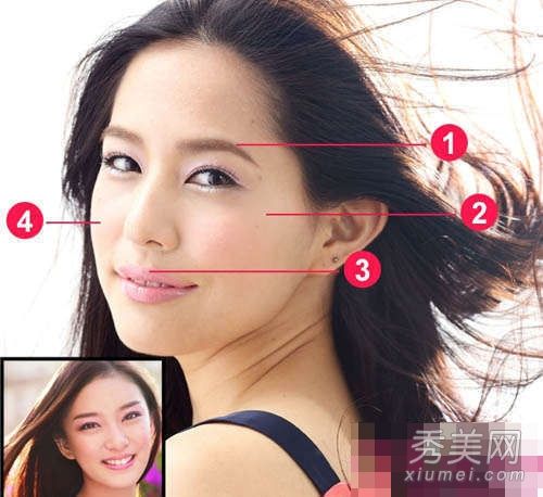 韓國女演員如何化妝眼部化妝步驟圖公開