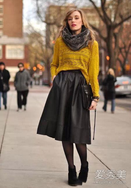 毛衣和围巾的图片教你温暖的冬天