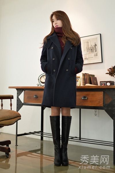 你穿什么样的黑色外套