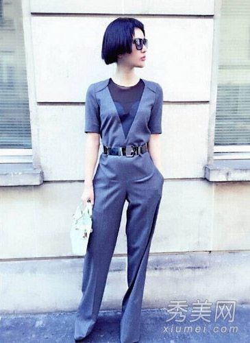 尚雯婕出现在时装周