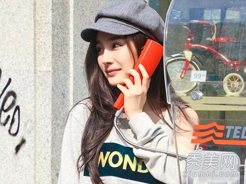 从街拍到秀,杨幂的发型变化诠释了马蒙·范