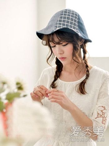 女孩可爱发型系列2015甜美造型最求镜