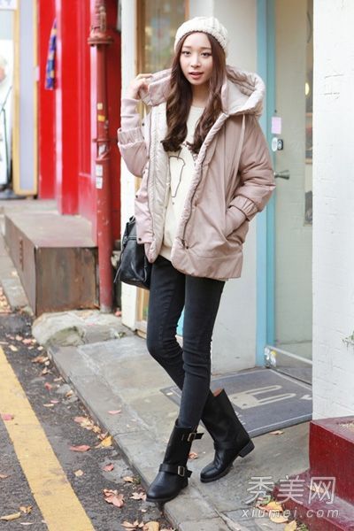 2014新款韩版棉袄8款是最漂亮的搭配