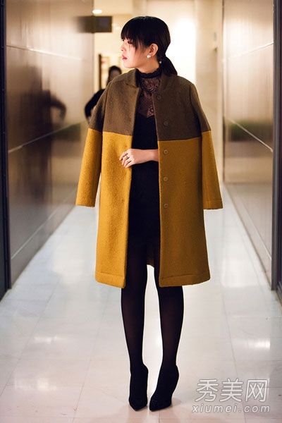 冬季最佳着装混合羊毛外套