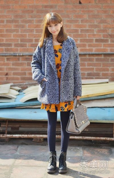 韩国MM支持夹克有8种穿法很新鲜