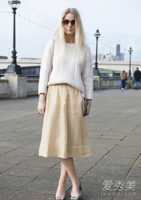 冬季新款宽松毛衣迷人慵懒风格