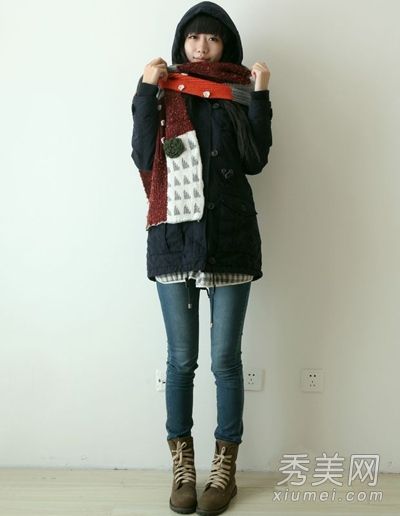 夹克+牛仔裤,森纳风格和文学风格