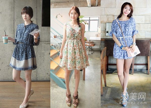 8款印花连衣裙,时尚又不怕炎热的夏天