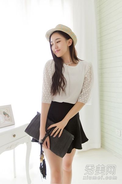 夏季衣柜必备雪纺衬衫帅气白色气质好