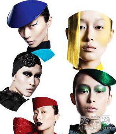2012流行化妆流行多彩奥运化妆
