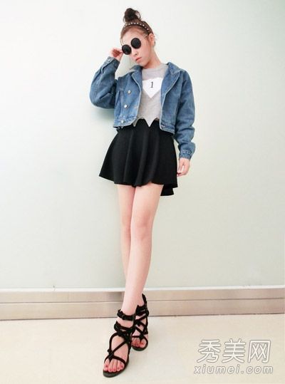 秋季新款牛仔外套韩版风格搭配